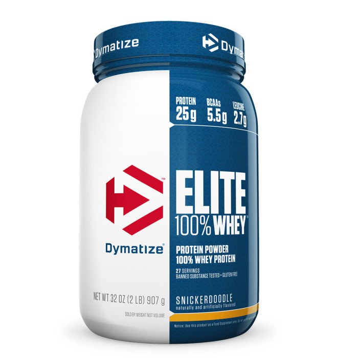 Dymatize Elite 100 Whey Protein 907 грам, американський сироватковий протеїн