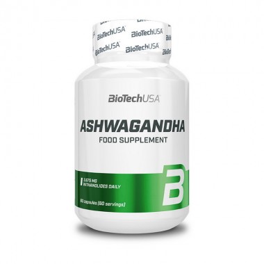 Biotech USA Ashwagandha 60 капсул, ашваганда