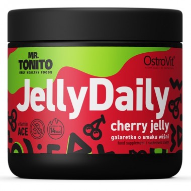 OstroVit Jelly Belly 350 грам, желе без цукру з вітамінами A, C, E