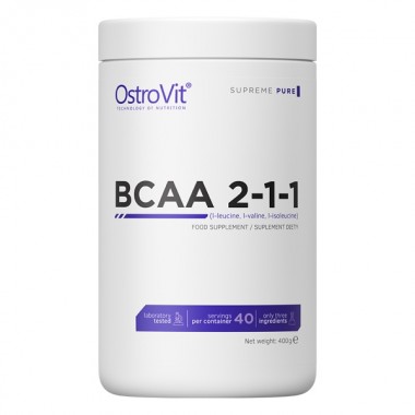 OstroVit BCAA 2-1-1 400 грам, бцаа