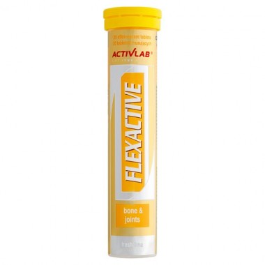 Activlab Flexactive 20 таблеток, глюкозамін, кальцій та вітамін D3