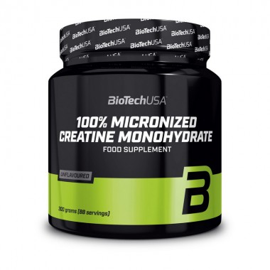 Biotech USA 100% Creatine Monohydrate 300 грамм, моногидрат креатина