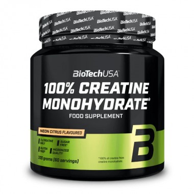 Biotech USA 100% Creatine Monohydrate 300 грамм, моногидрат креатина