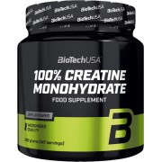 Biotech USA 100% Creatine Monohydrate 500 g Чистый, без вкуса