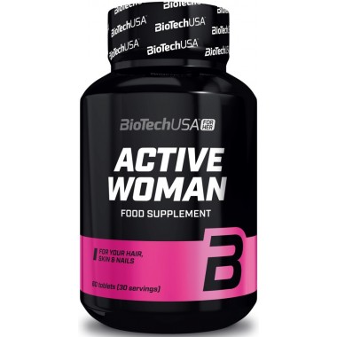 Biotech USA Active Woman 60 таблеток, вітамінний комплекс для жінок