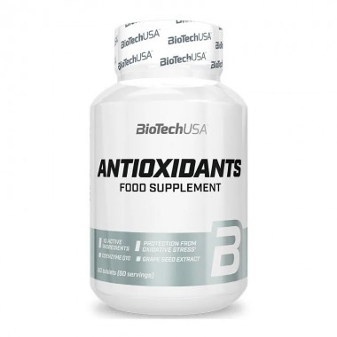 Biotech USA Antioxidants 60 таблеток, комплекс антиоксидантів