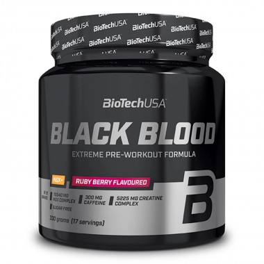 Biotech USA Black Blood NOX+ 340 грамм, напиток перед тренировкой