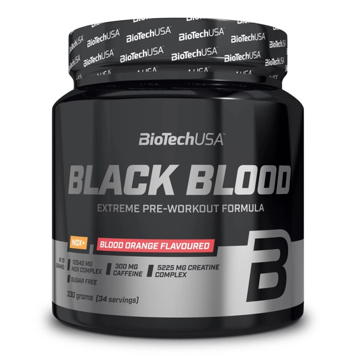 Biotech USA Black Blood NOX+ 340 грам, напій перед тренуванням