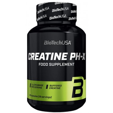 Biotech Usa Creatine PH-X 90 капсул, буферизированная форма креатина