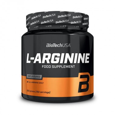 Biotech USA L-Arginine 300 грам, L-аргінін гідрохлорид