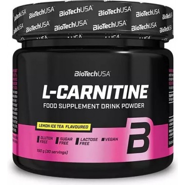 Biotech USA L-Carnitine 150 грам, 2000 мг L-карнітину (з L-тартрату L-карнітину та ацетил-L-карнітину)