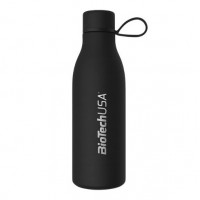 Biotech USA Stainless Steel Bottle 500 ml Черный