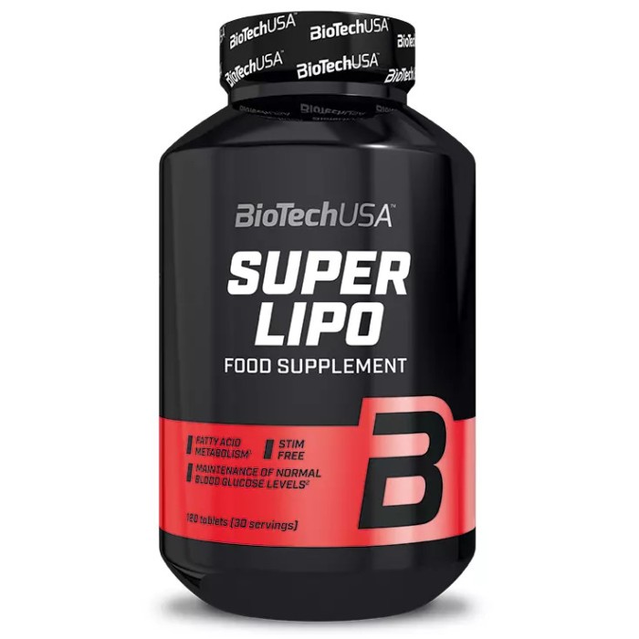Biotech USA Super Lipo 120 таблеток, жироспалювач