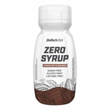 Biotech USA Zero Syrup 320 мл, сироп з підсолоджувачами, без додавання цукру та жиру