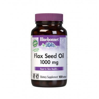 Bluebonnet Nutrition Flax Seed Oil 1000 mg 100 мягких капсул, льняное масло