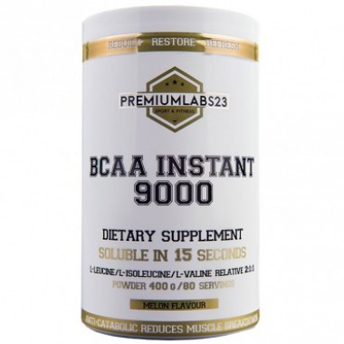 Premium Labs 23 BCAA Instatnt 9000 400 грам, бцаа, амінокислоти