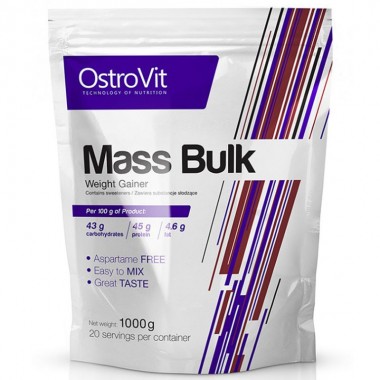 OstroVit Mass Bulk 1000 грам, гейнер, мас булк