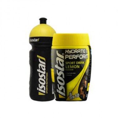 Isostar Hydrate Perform Sport Drink 400 грам + Bottle 600 ml, ізотонічний напій