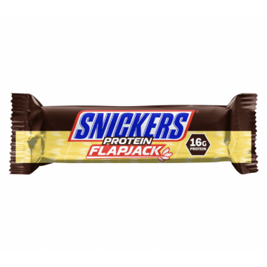 Mars Snickers Protein Flapjack 65 грам, енергетичний протеїновий батончик