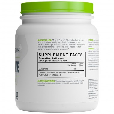 MusclePharm L-Glutamine 600 грамм, глютамин