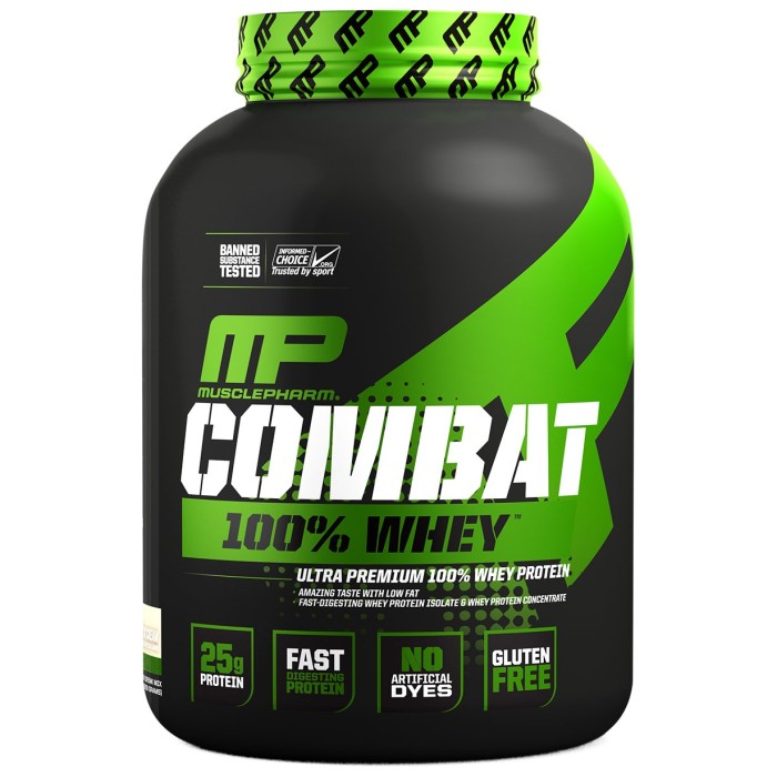 MusclePharm Combat 100% Whey 2270 грам, сироватковий протеїн