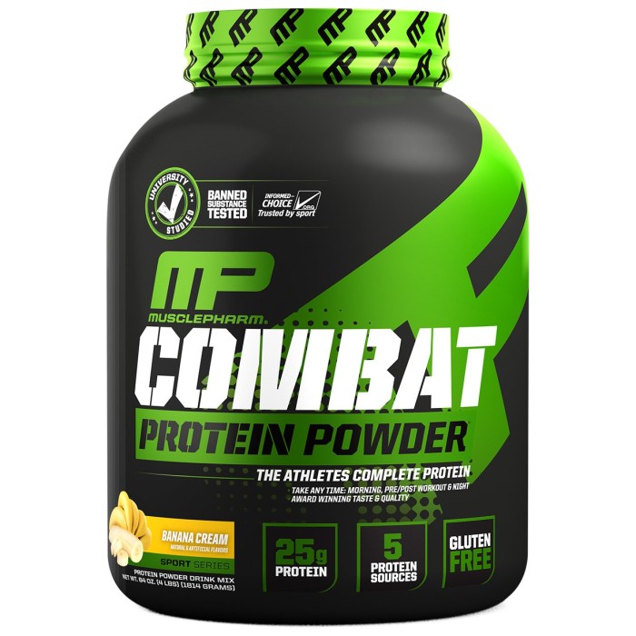 MusclePharm Combat Protein 1814 грам, сироватковий протеїн