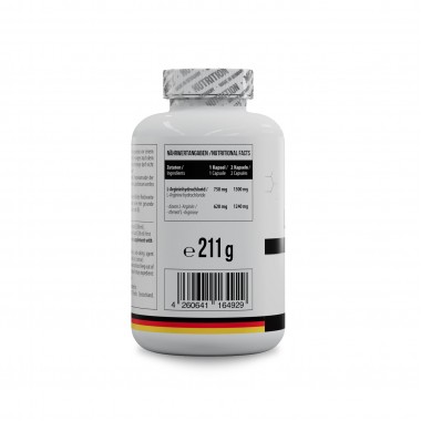 MST L-Arginine 240 капсул, аргинин