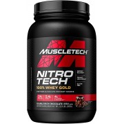 Muscletech Nitro Tech 100% Whey Gold 910 g Двойной шоколад