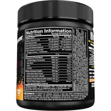 Mutant Madness Pre Workout 270 грамм, предтренировочный комплекс