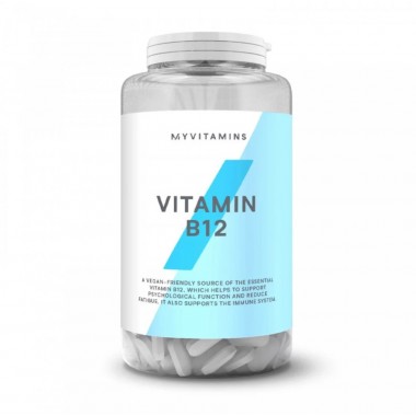 Myprotein Vitamin B-12 60 таблеток, витамин В12 (цианокобаламин)