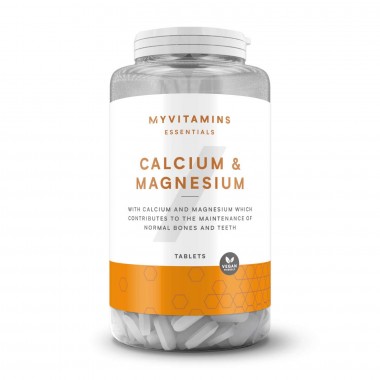 Myvitamins Calcium Magnesium 90 таблеток, минералы кальций магний