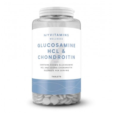 Myvitamins Glucosamine & Chondroitin 90 таблеток, глюкозамин HCL и хондроитин