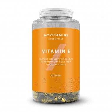 Myvitamins Vitamin E 60 гелевых капсул, витамин е