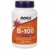 Now Foods B-100 100 таблеток, комплекс витаминов группы B