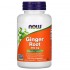 Now Foods Ginger Root 550 mg 100 капсул, корень имбиря