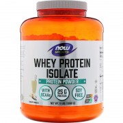 Now Foods Sports Whey Protein Isolate 2268 g Сливочная ваниль