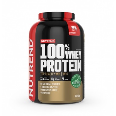 Nutrend 100% Whey Protein 2250 грам, сироватковий протеїн