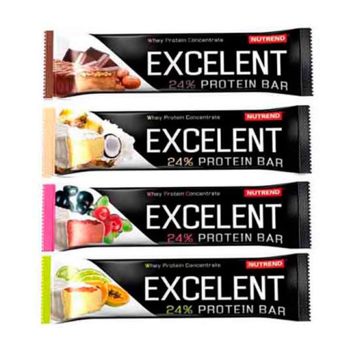 Nutrend Excelent Protein Bar 85 грам, протеїнові батончики