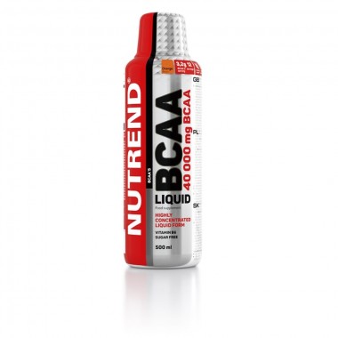 Nutrend BCAA Liquid 500 мл, незамінні амінокислоти BCAA, без цукру