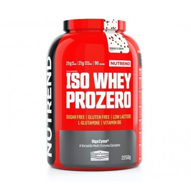 Nutrend Iso Whey Prozero 2250 грам, ізолят сироваткового протеїну