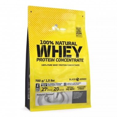 Olimp 100% Natural Whey Protein Concentrate 700 грамм, сывороточный протеин