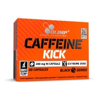 Olimp Caffeine Kick 200 mg 60 caps (Пошкоджена коробка, вміст цілий)