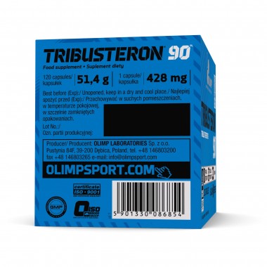 Olimp Tribusteron 90 120 капсул, экстракт tribulus terrestris с высокой концентрацией сапонинов