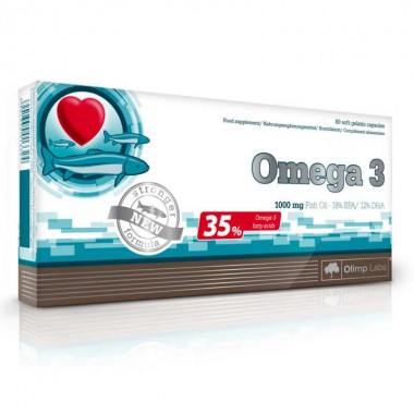 OLIMP Omega 3 1000 60 капсул, жирні кислоти