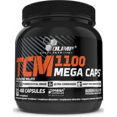 Olimp TCM 1100 Mega Caps 400 капсул, три-креатин малат