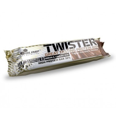 Olimp Twister High Protein Bar 30% 60 грам, смачний протеїновий батончик