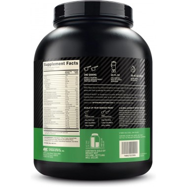 Optimum Nutrition Serious Mass 2730 грамм, американский гейнер