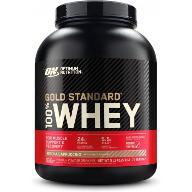 Optimum Nutrition Whey Gold Standard 2270 грамм, сывороточный протеин