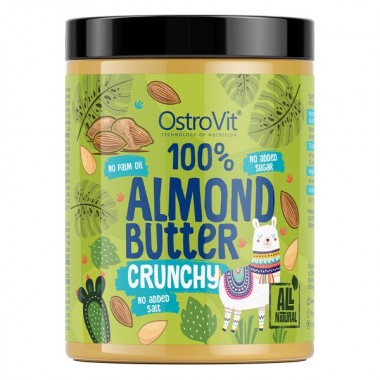 OstroVit 100% Almond Butter 1000 грамм, миндальное масло 