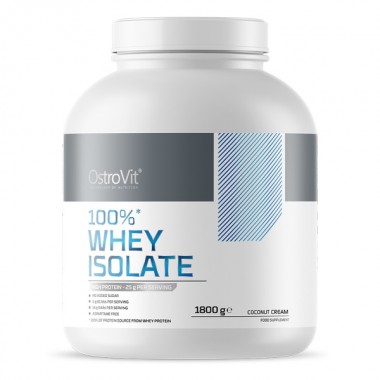 OstroVit 100% Whey Isolate 1800 грам, ізолят сироваткового протеїну